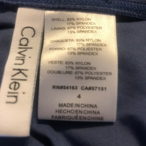 Calvin Klein Tummy-Control Swimsuit One Piece NWT - Picture 5 of 5